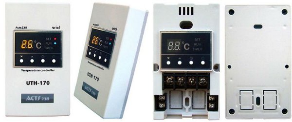 Thermostat zur Steuerung der Infrarotheizung UTH 170